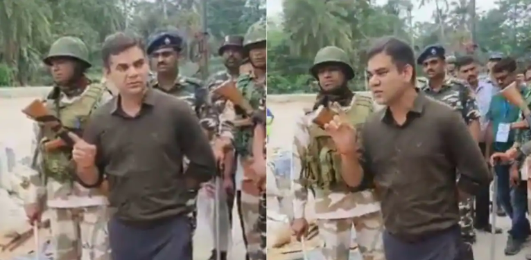 पश्चिम बंगाल चुनाव में सख्ती दिखाने वाले यूपी के IPS अधिकारी चर्चा में, वीडियो वायरल होने से बढ़ा सियासी तापमान