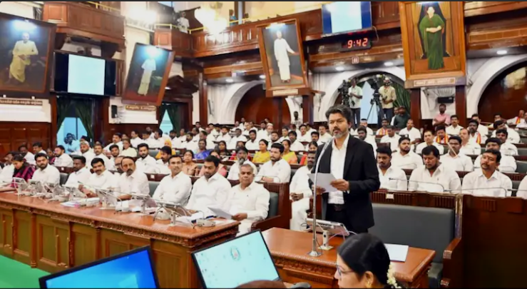मेकेदातु परियोजना पर तमिलनाडु विधानसभा में एकजुटता, मुख्यमंत्री विजय ने कहा- राज्य के जल अधिकारों से कोई समझौता नहीं