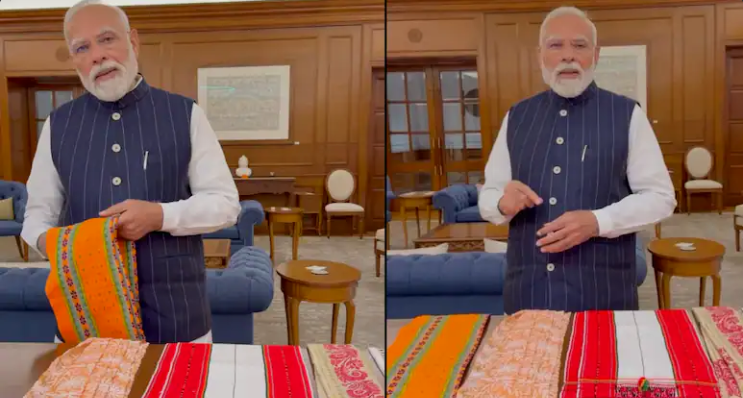 राष्ट्रीय हथकरघा दिवस पर पीएम मोदी ने बुनकरों को किया नमन, कहा- ‘हैंडलूम अपनाएं, आत्मनिर्भर भारत को मजबूत बनाएं’