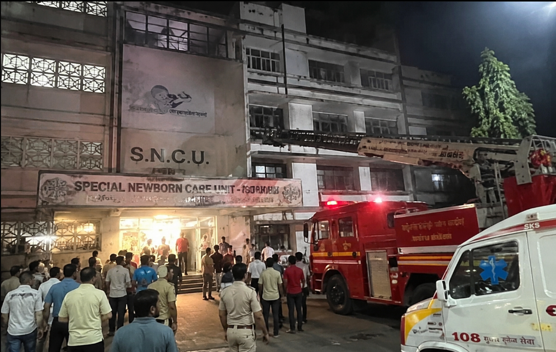 महाराष्ट्र के अमरावती अस्पताल में आग से बड़ा हादसा, 3 नवजात बच्चों की मौत