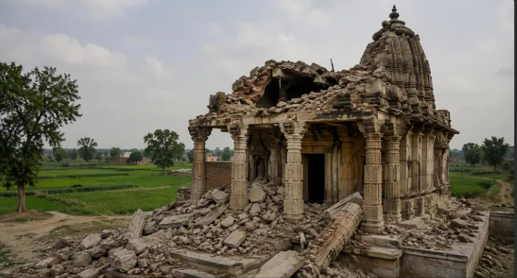 पाकिस्तान में 125 साल पुराने हिंदू मंदिर को लेकर विवाद, मदरसे के विस्तार के लिए गिराए जाने का आरोप