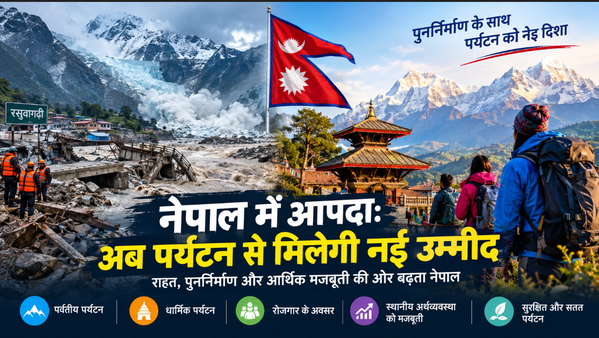 विनाशकारी बाढ़ के बाद नेपाल की अर्थव्यवस्था को पर्यटन दे सकता है सहारा, विशेषज्ञों ने बताया रास्ता