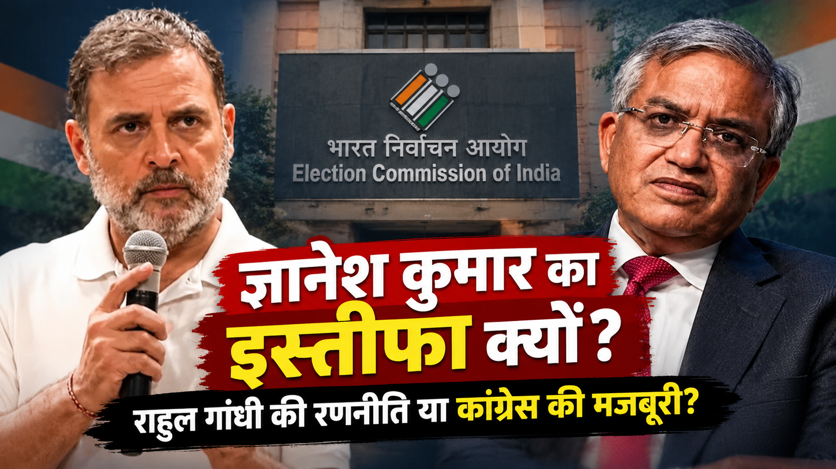 ज्ञानेश कुमार का इस्तीफा क्यों मांग रही कांग्रेस? राहुल गांधी की रणनीति